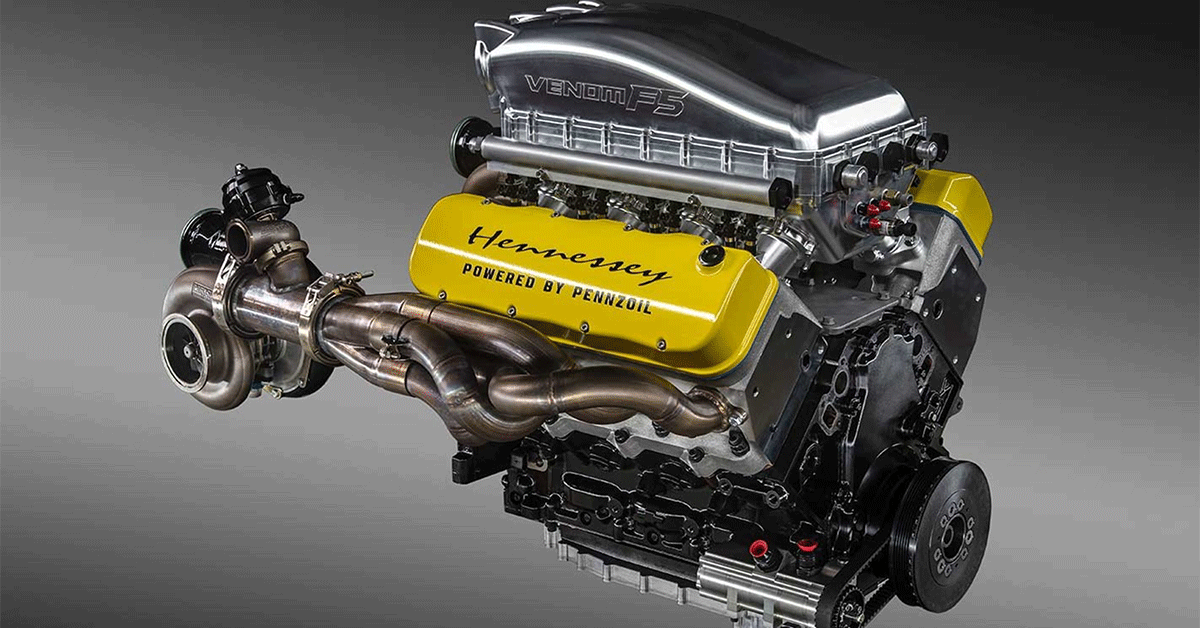 The most powerful American V8 engines