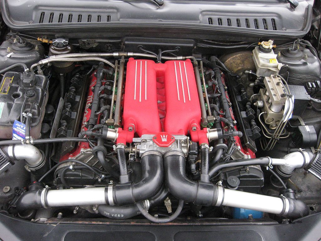 Maserati AM578 V8 engine