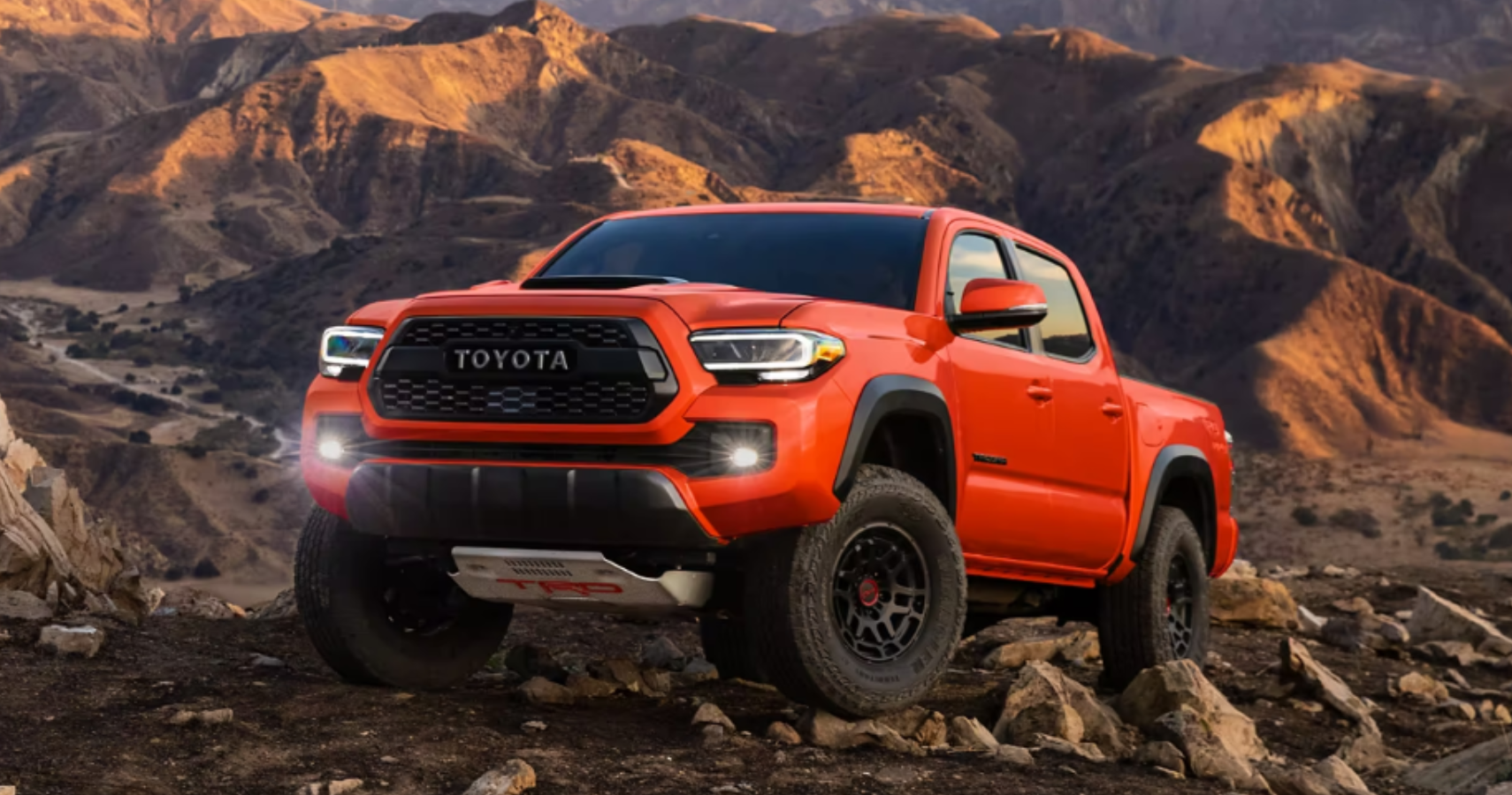 2023 Toyota Tacoma TRD Pro front quarter view