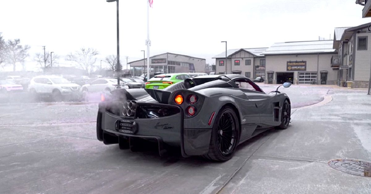 This One-Off Pagani Huayra Dinamica Evo Is Shrouded In Mystery