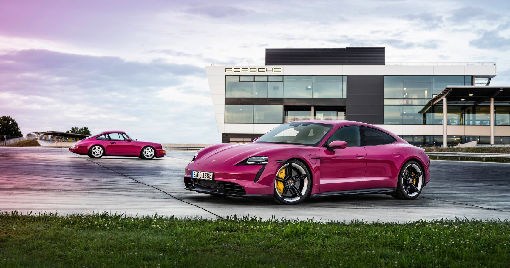 Porsche Taycan Colors With Classic 911
