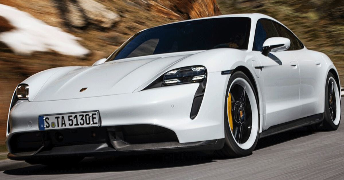Porsche-Taycan-Turbo-S--(White)---Front