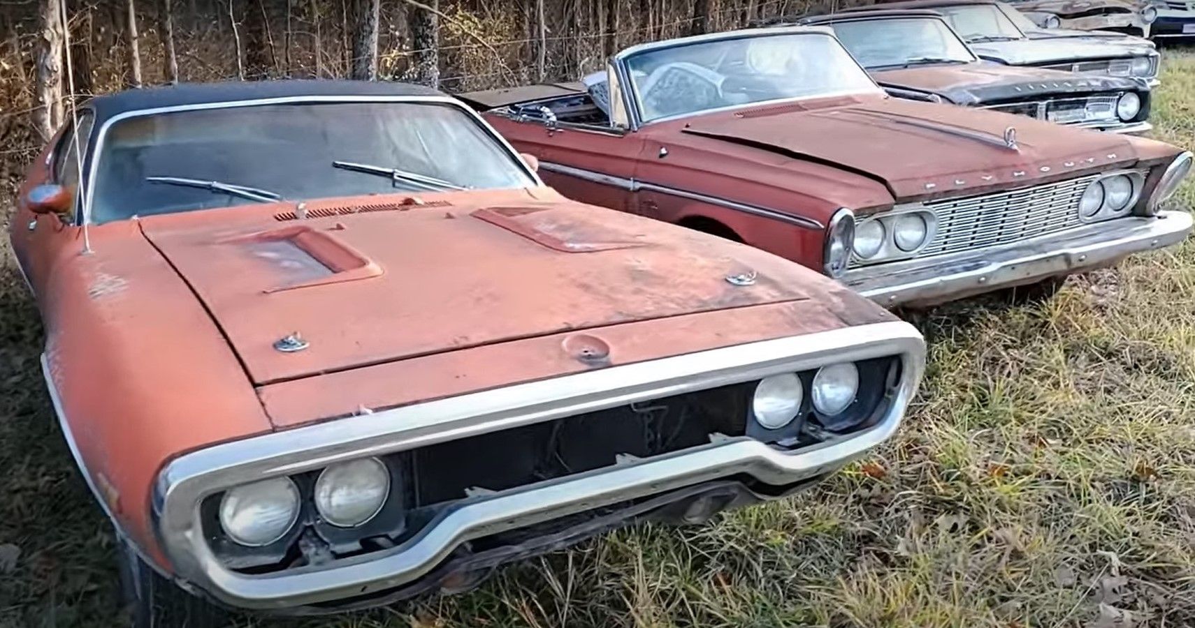 The Auto Archaeologist Discovers A Farmyard Full Of Mopar Muscle Cars