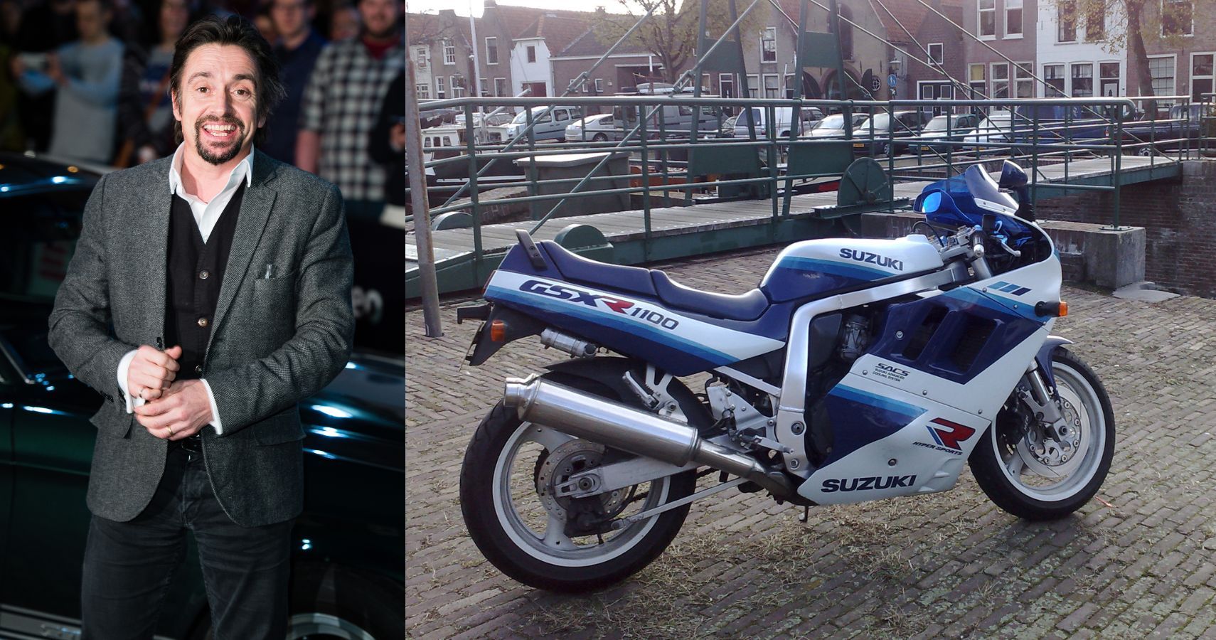 Richard Hammond owns a cool 1990s Suzuki GSX-R 1100 