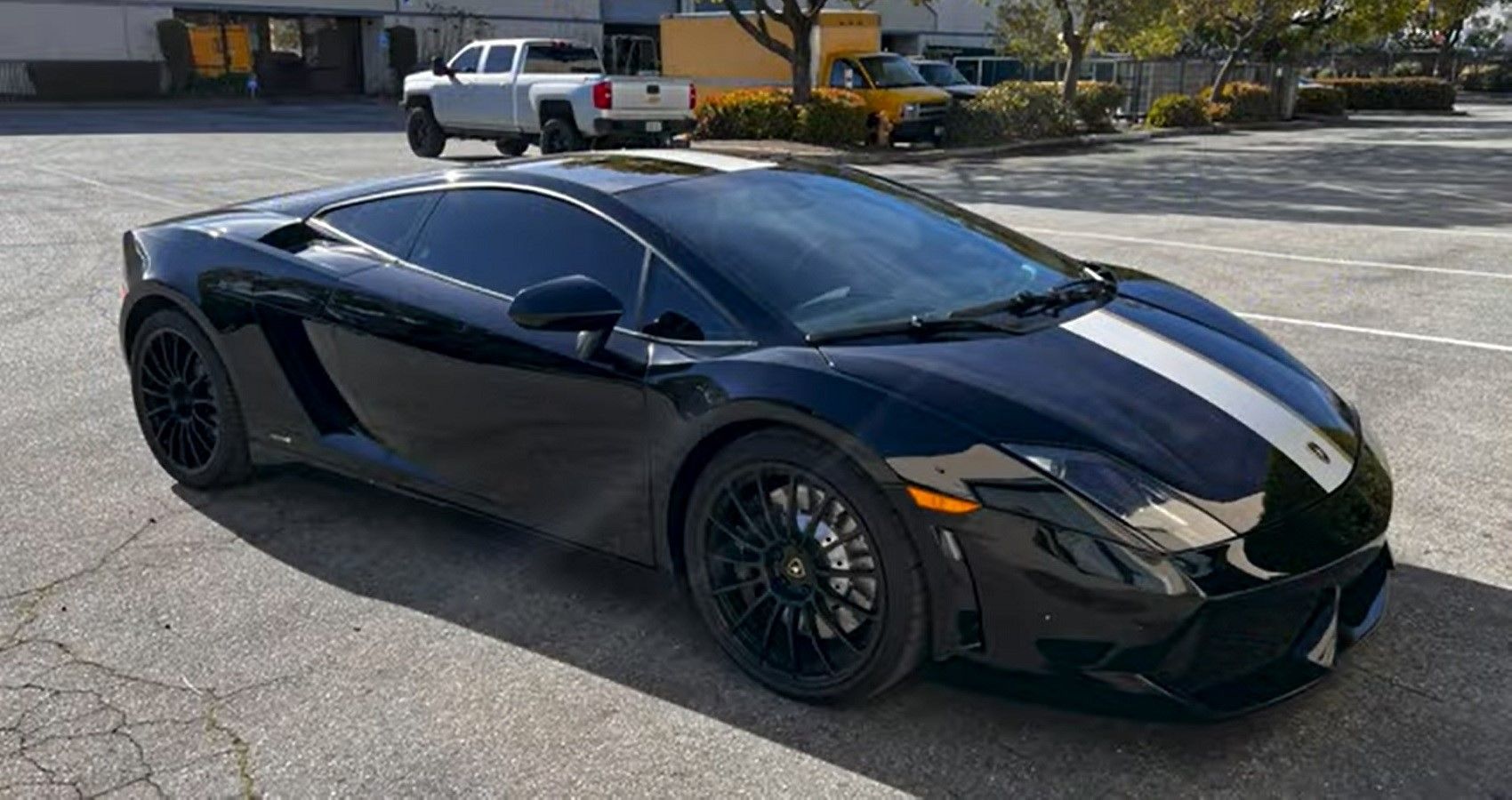 Lamborghini Gallardo, front quarter/side view