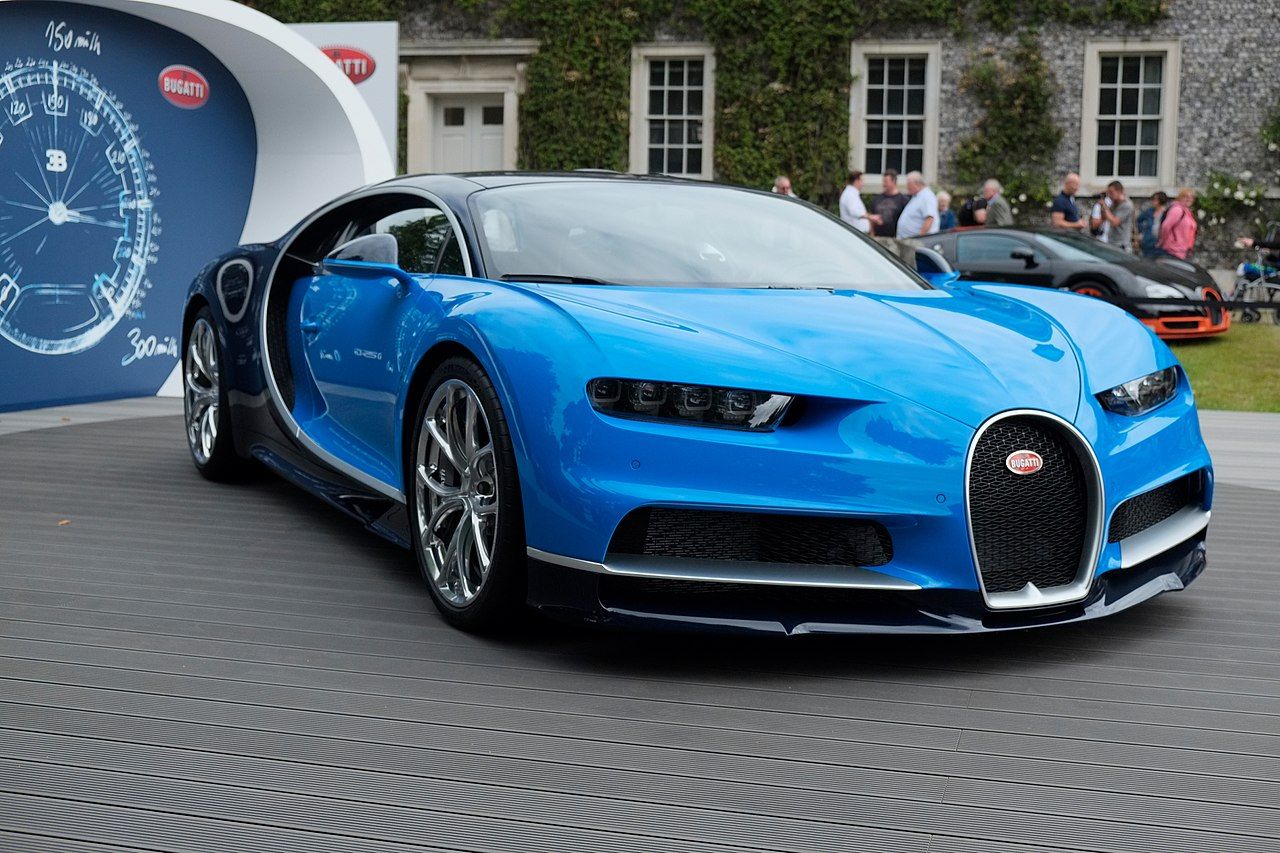 Bugatti Chiron - Front Profile