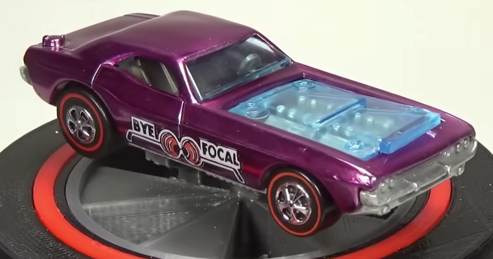 Purple Bye-Focals Toy Car
