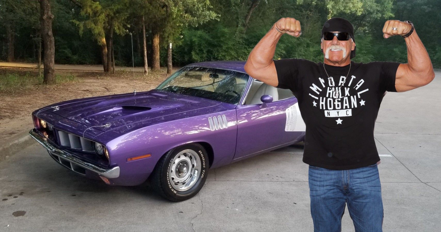 Hulk Hogan's million-dollar 1971 Plymouth Barracuda