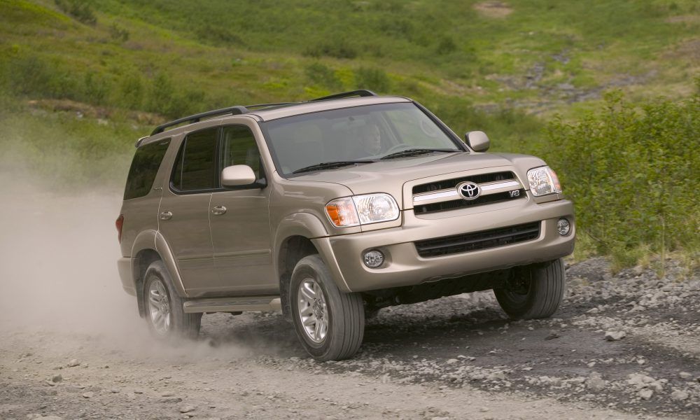 Silver 2001 Toyota Sequoia SUV