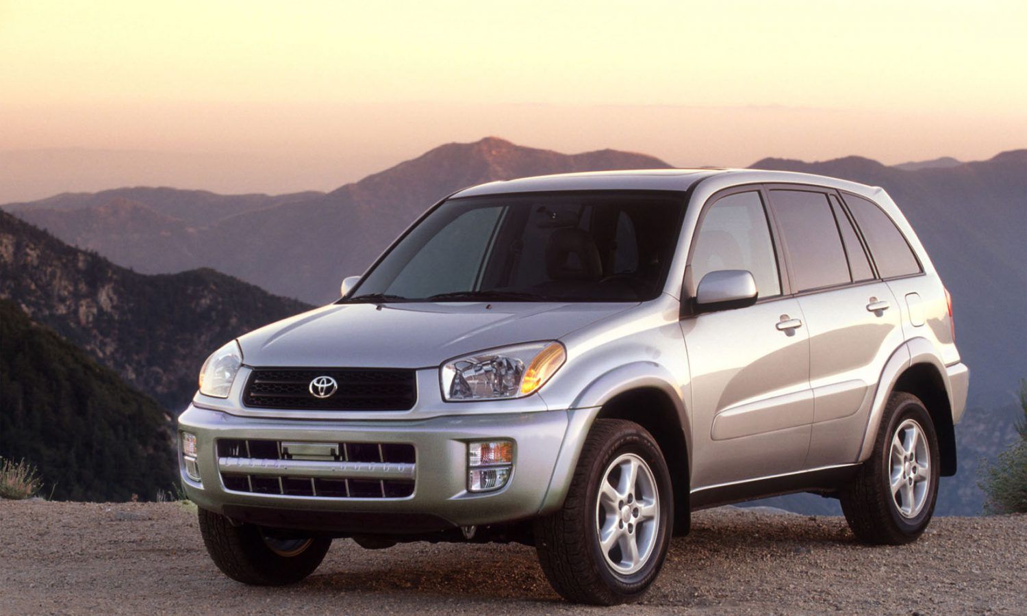 Silver 2003 Toyota RAV4 SUV