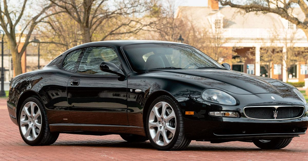 2004-Maserati-Coupe-GT-(Black)---Front Quarter