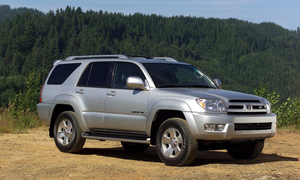 Silver 2005 Toyota 4Runner Off Road