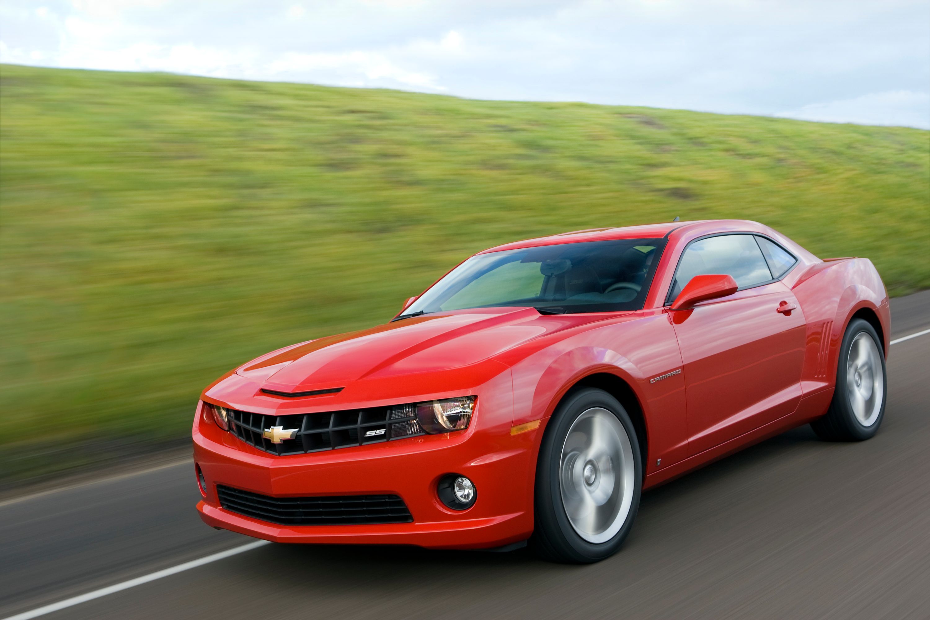 2010 Chevrolet Camaro Red Motion