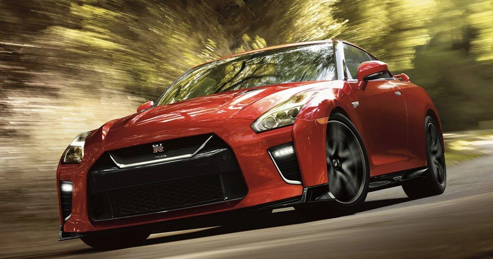 Solid Red 2023 Nissan GT-R 