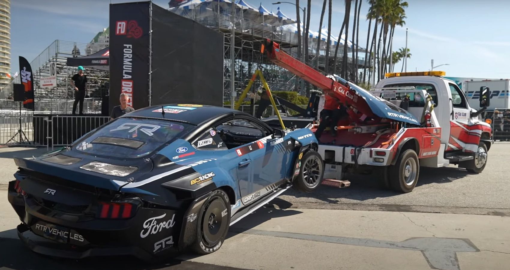It Was A Bad Day For This 2024 Ford Mustang RTR Drift Car