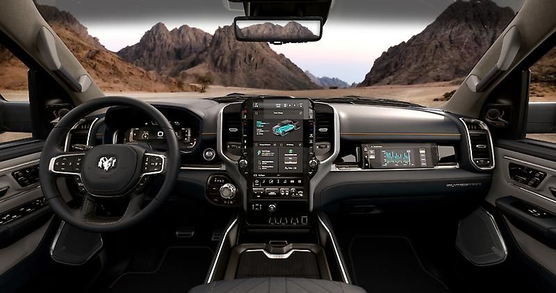 Why The 2025 1500 REV Is The Most Advanced Ram Pickup Truck Yet   2025 Ram 1500 Rev Pickup Truck Interior 