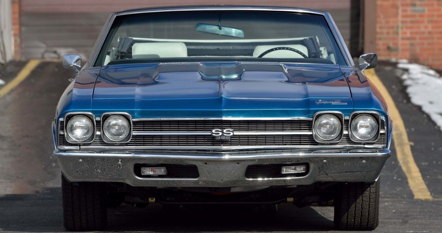 Bruce Springsteen‘s Old 1969 Chevrolet Chevelle Convertible front fascia view