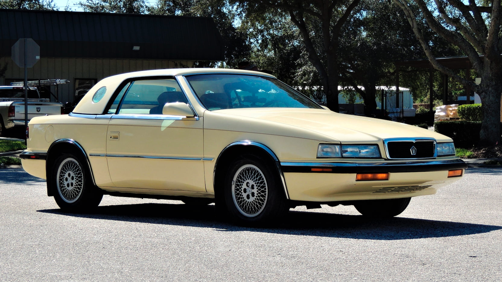 Yellow Chrysler TC By Maserati