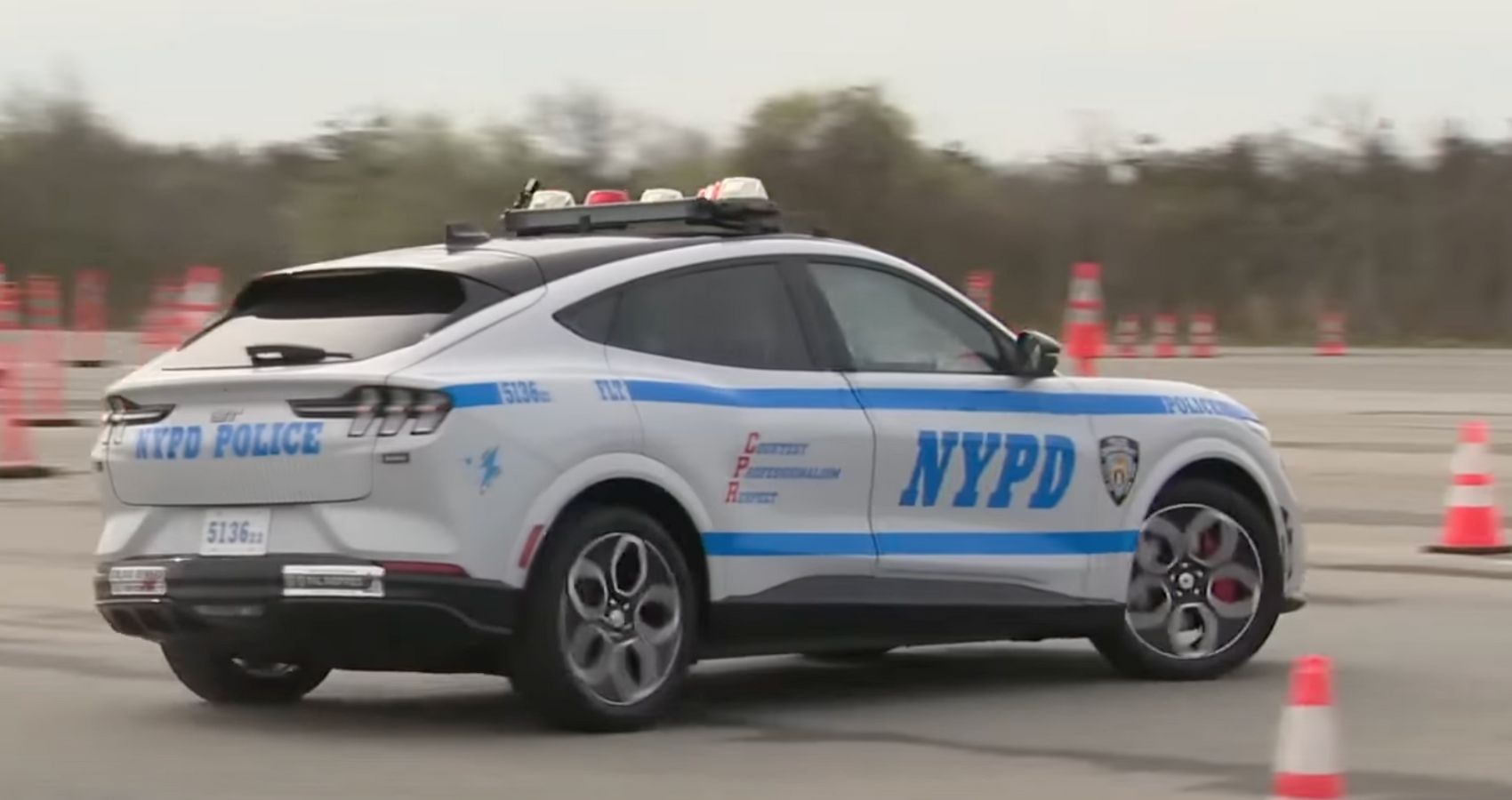 Why Criminals Won’t Stand A Chance Against The NYPD’s New Ford Mach Es