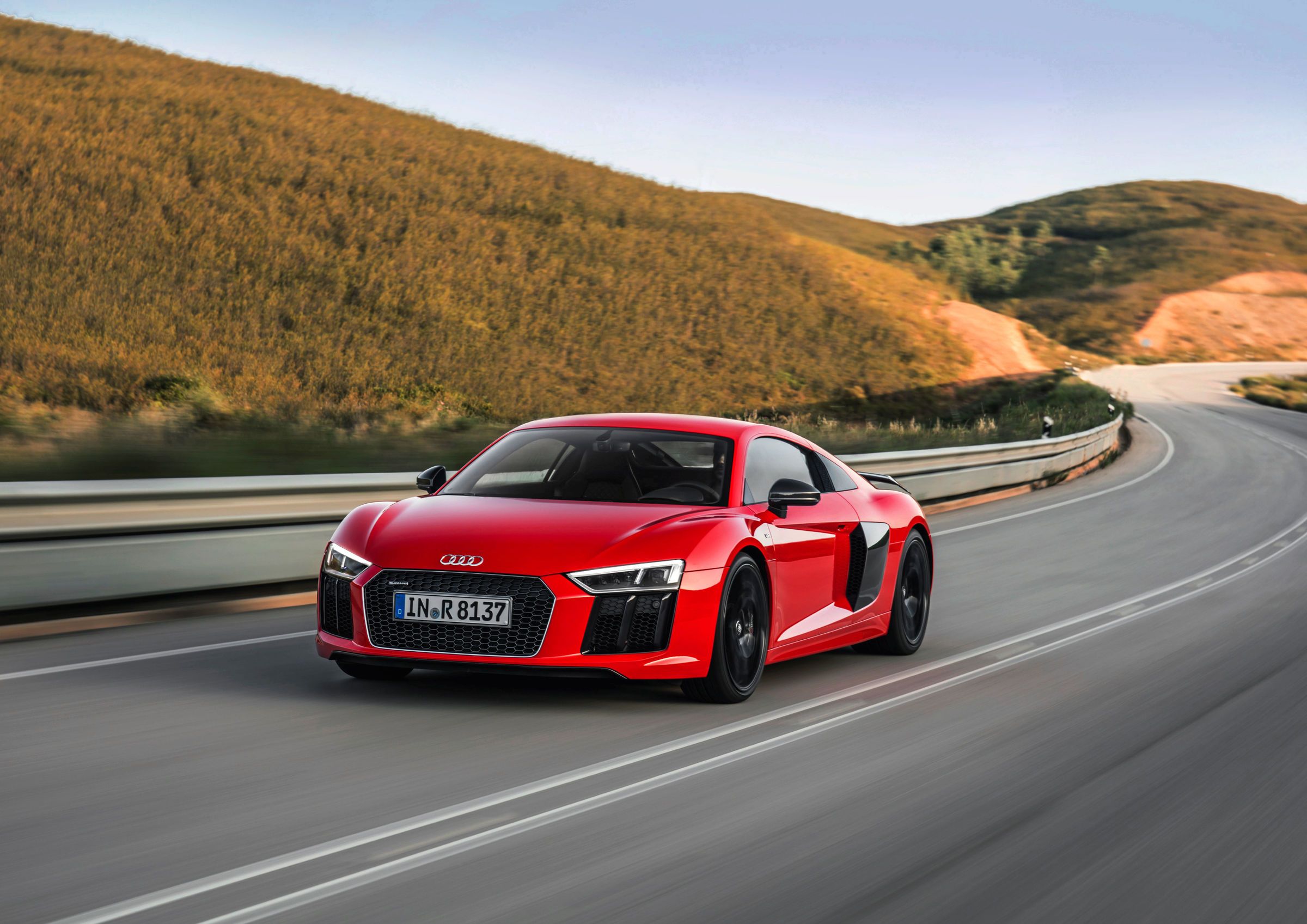 2015 Audi R8 V10 Plus Coupe - Front Quarter