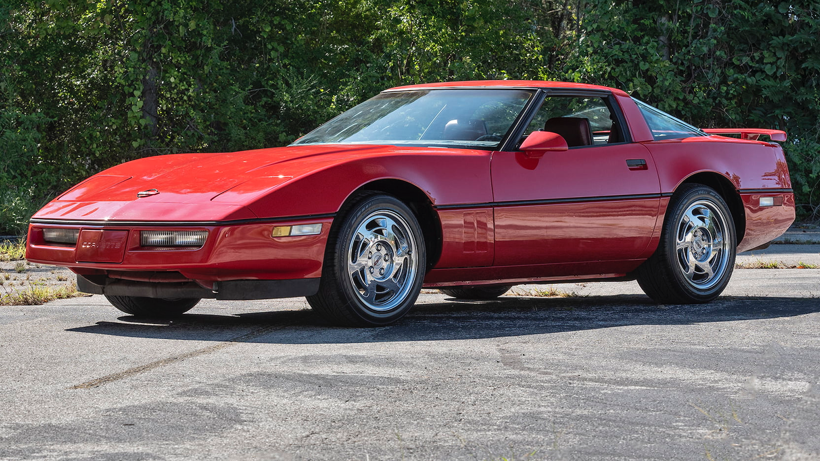 1984 Red C4 Corvette