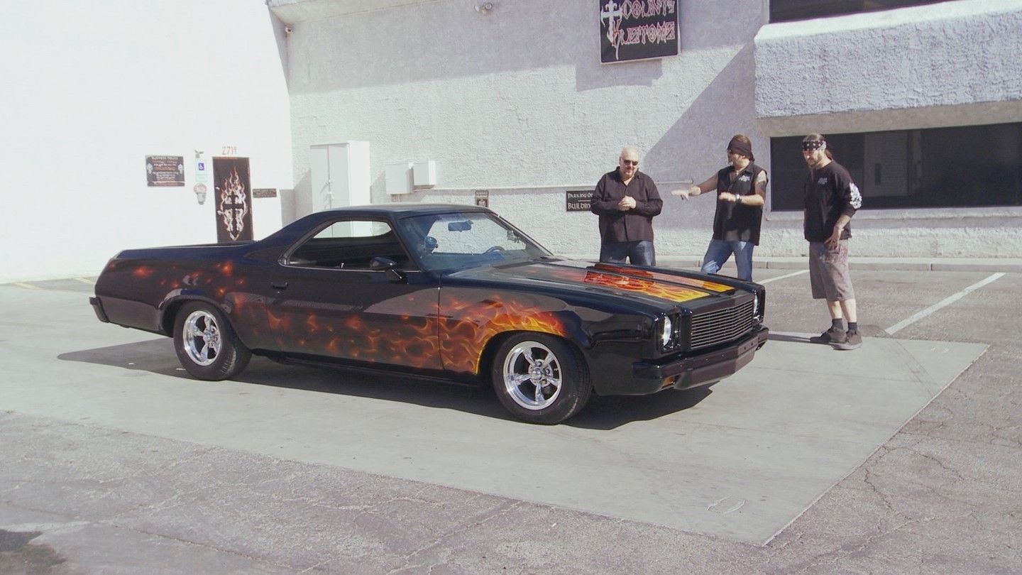 Counting Cars crew and a 1975 Chevrolet El Camino