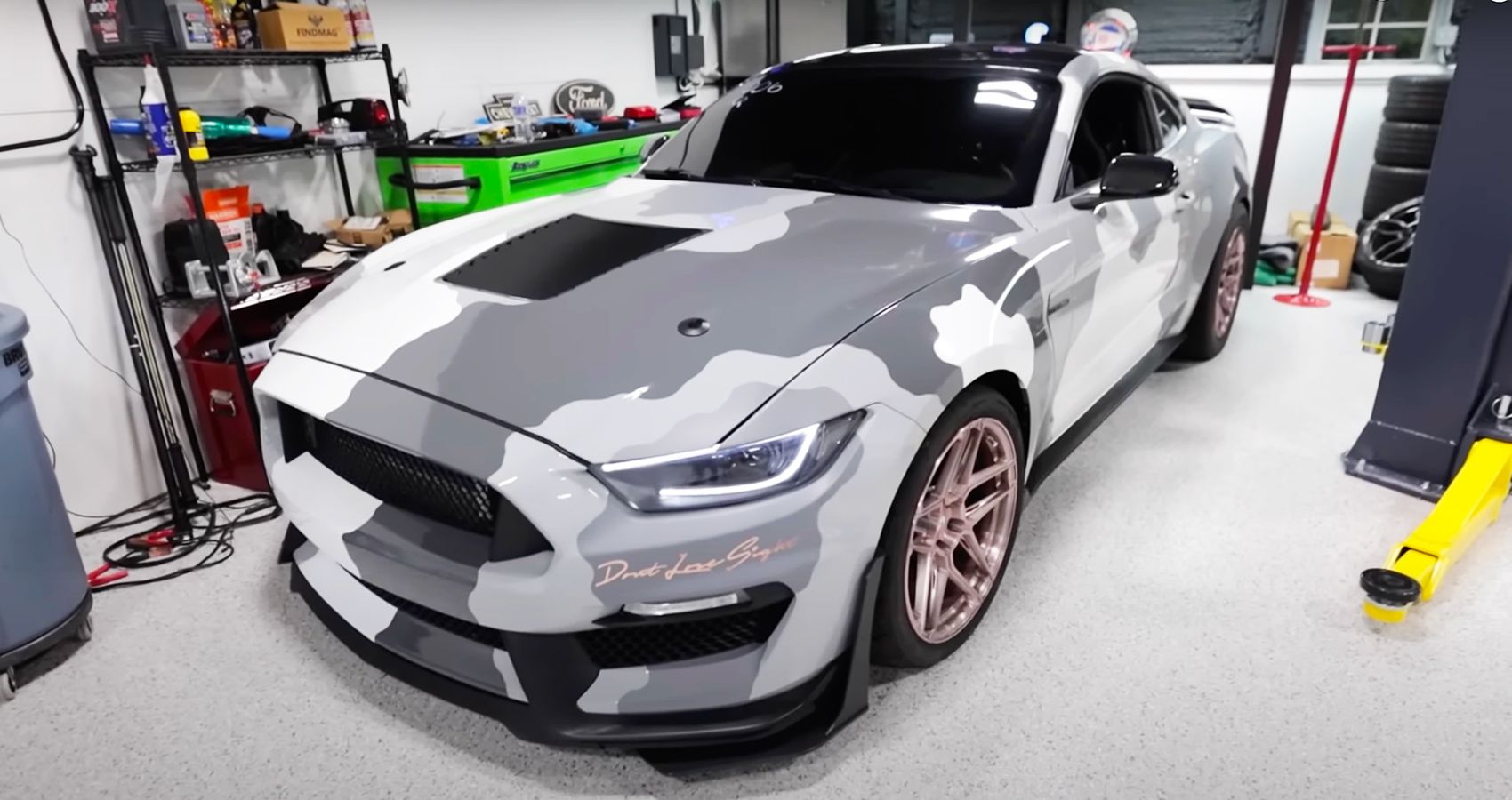 Camo Ford Mustang Shelby GT350