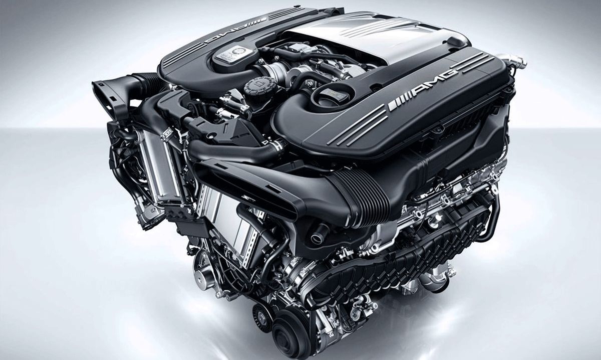 Mercedes-AMG 4.0-liter M177 twin turbo V8 engine