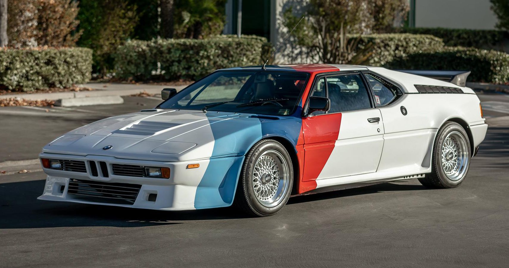 Extremely Rare Paul Walker's 1980 BMW M1 AHG Studie Classic Car