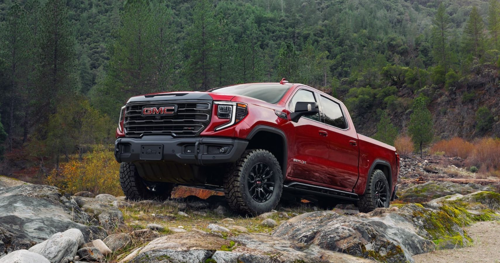 GMC Sierra 1500 AT4X Red Off Road