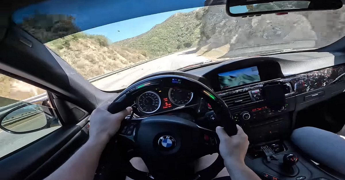 BMW E92 M3 POV sobrealimentado