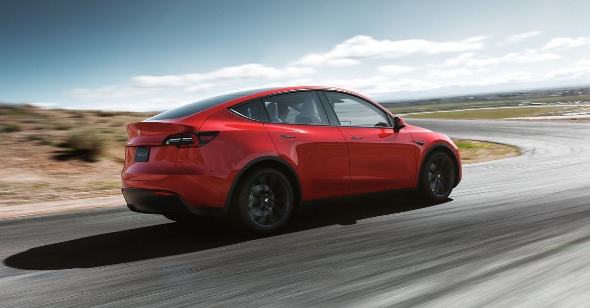 Red All-electric 2023 Tesla Model Y Is Europe's Bestselling Car 