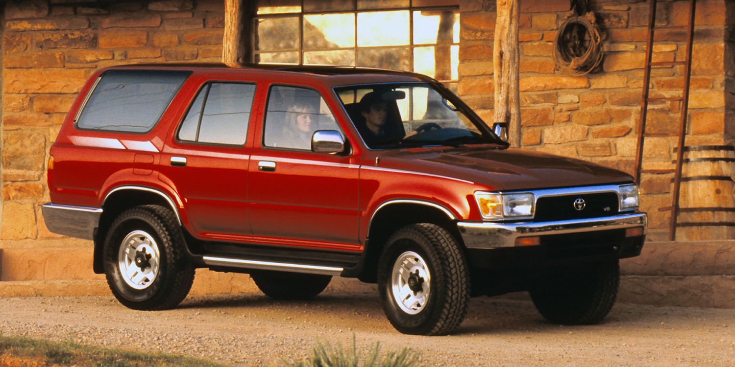 Toyota 4Runner N120 Front Quarter Cardinal Red