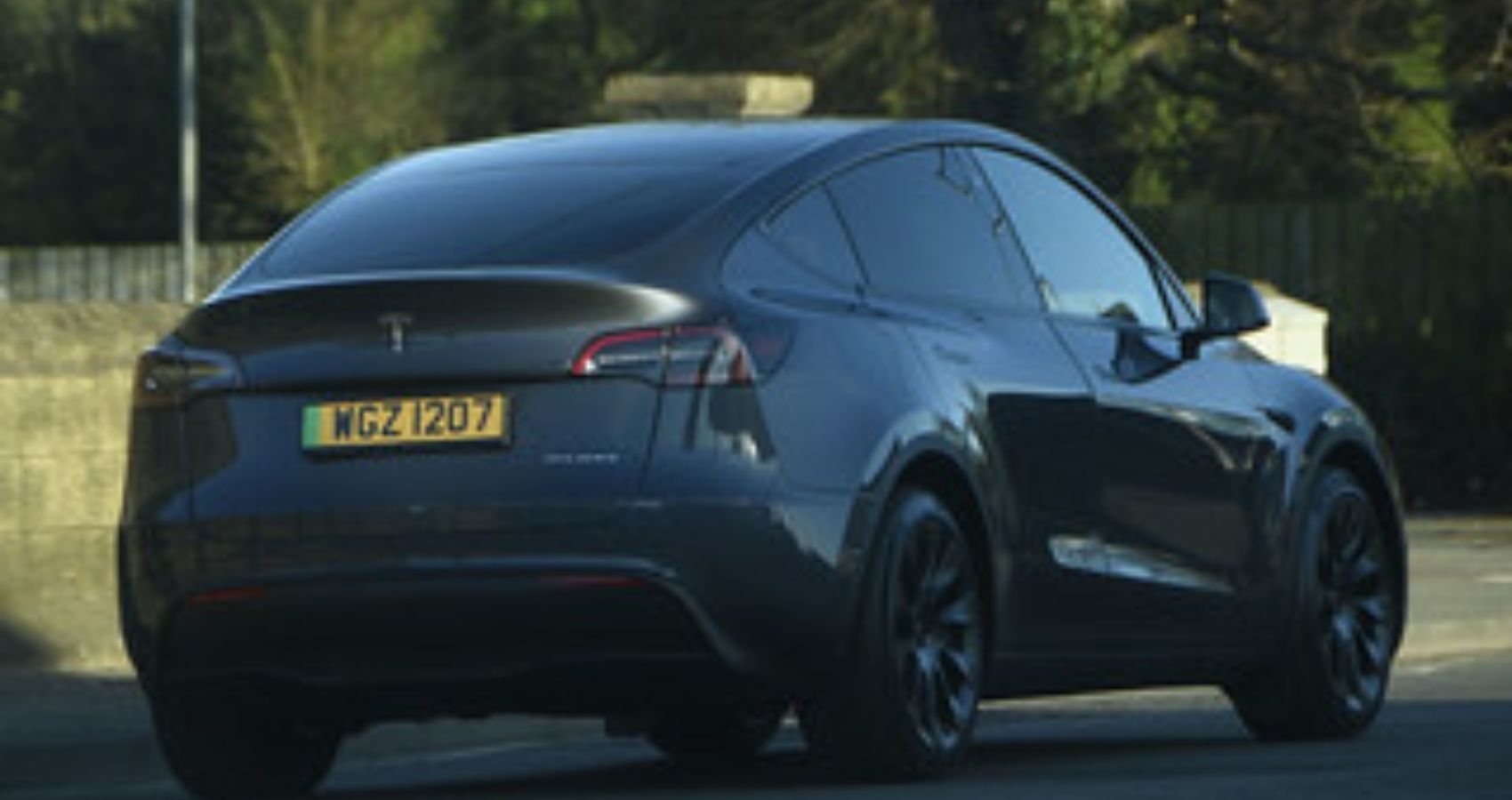 Check Out This Near Mint Four-Ton Tesla Model Y Fall Into A Sinkhole