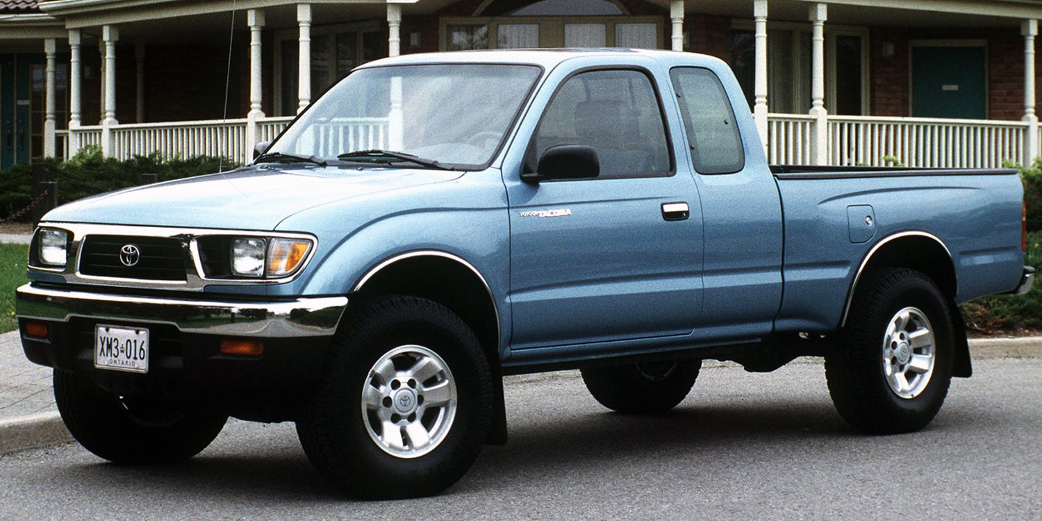 Toyota Tacoma Xtracab Front Quarter Horizon Blue Metallic