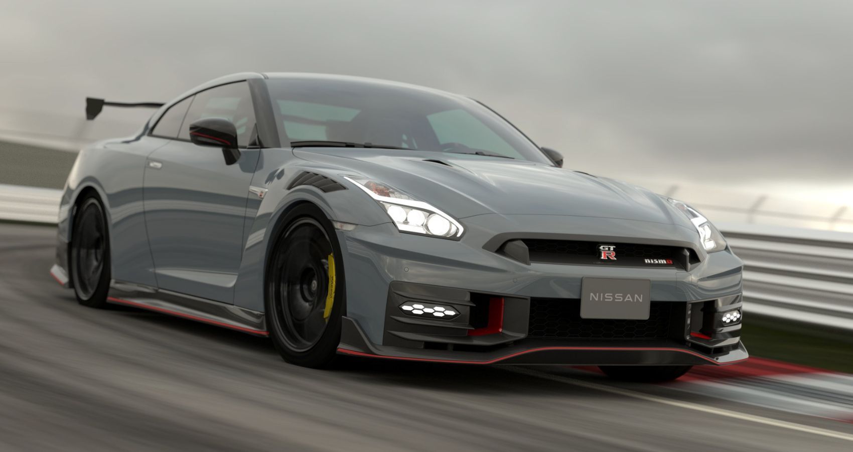 Front quarter view of the 2024 Nissan GT-R Nismo