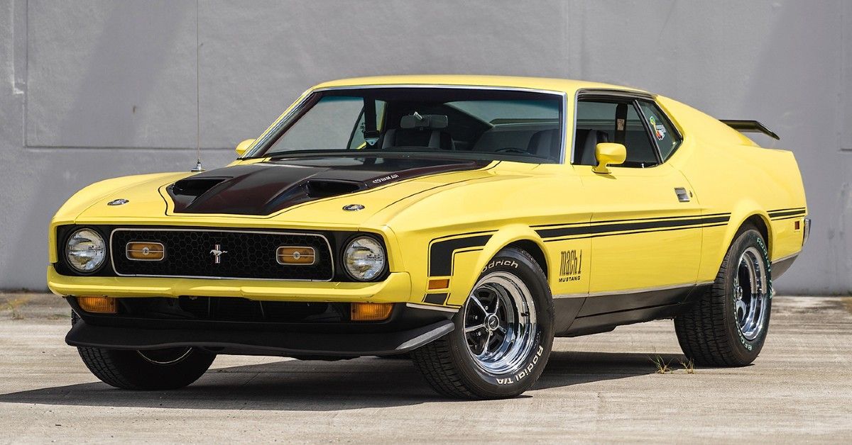 1971 Ford Mustang Mach 1 429 CJ