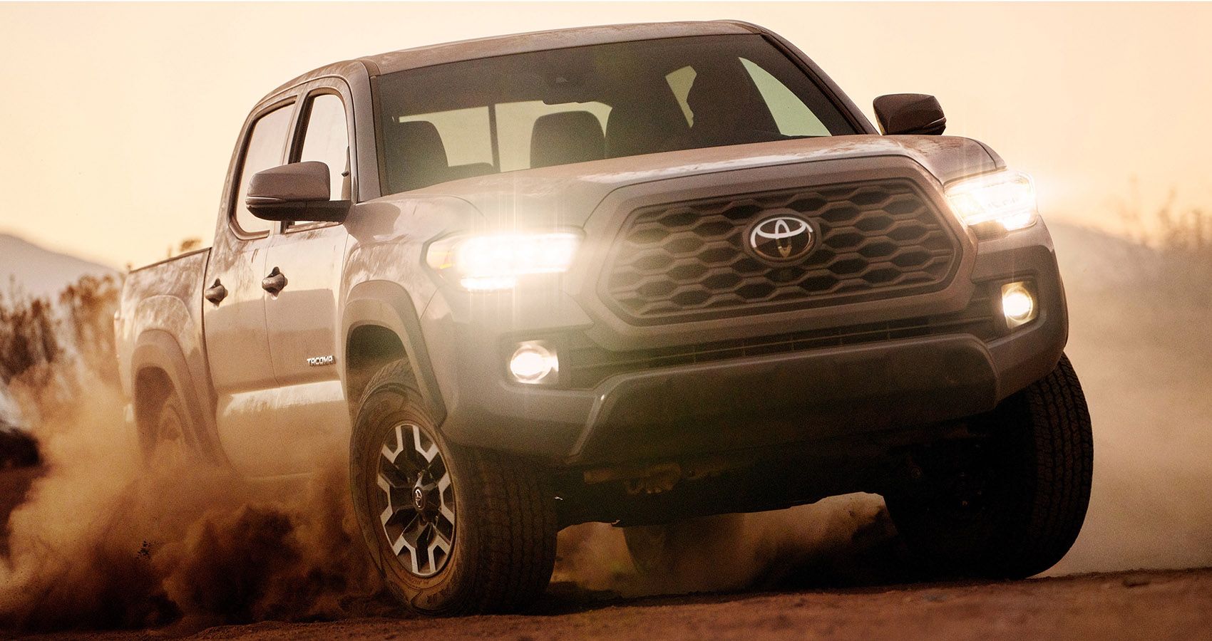 2020 Toyota Tacoma TRD Off Road on the trail