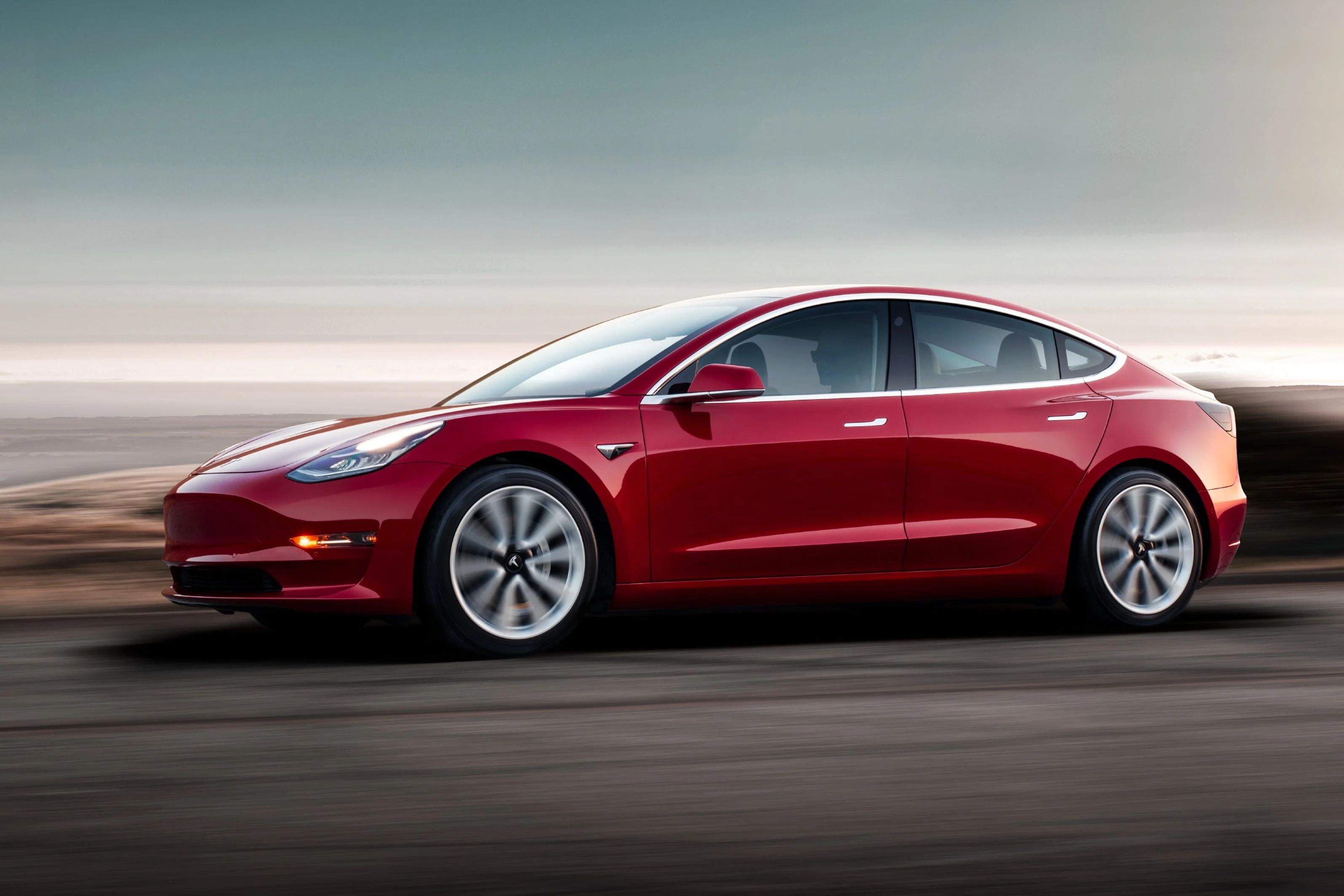 2023 Tesla Model 3 Side View