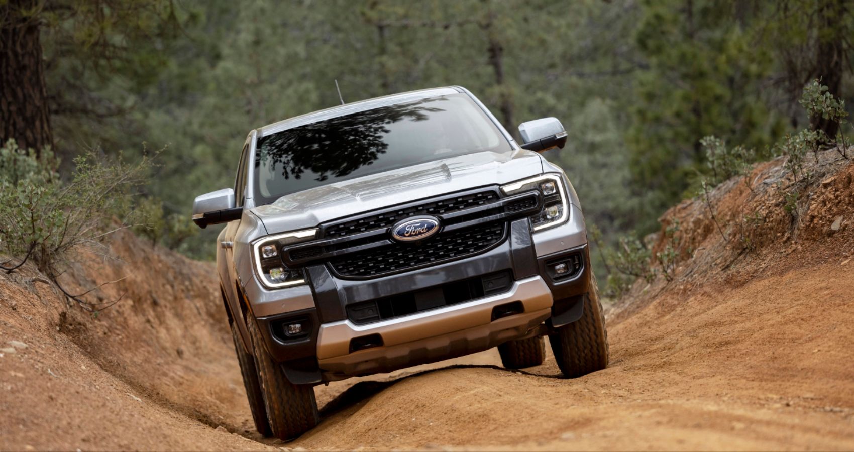 2024 Ford Ranger Lariat Front View