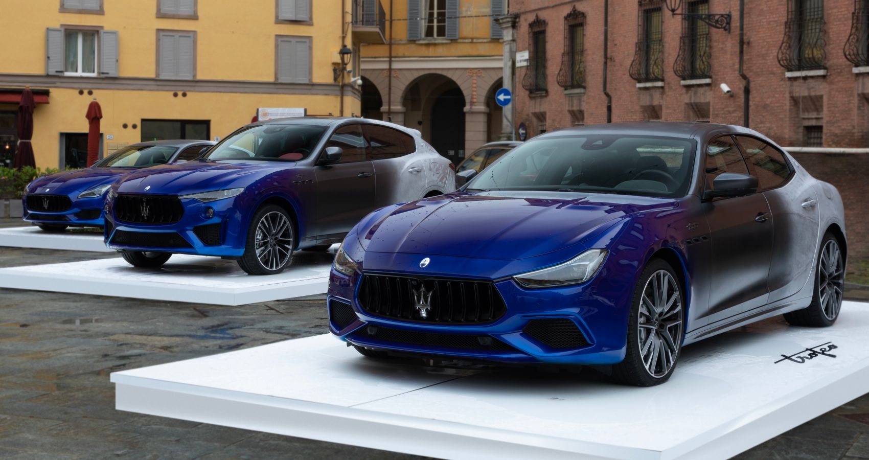 2024 Maserati Farewell V8 Models Front Quarter View