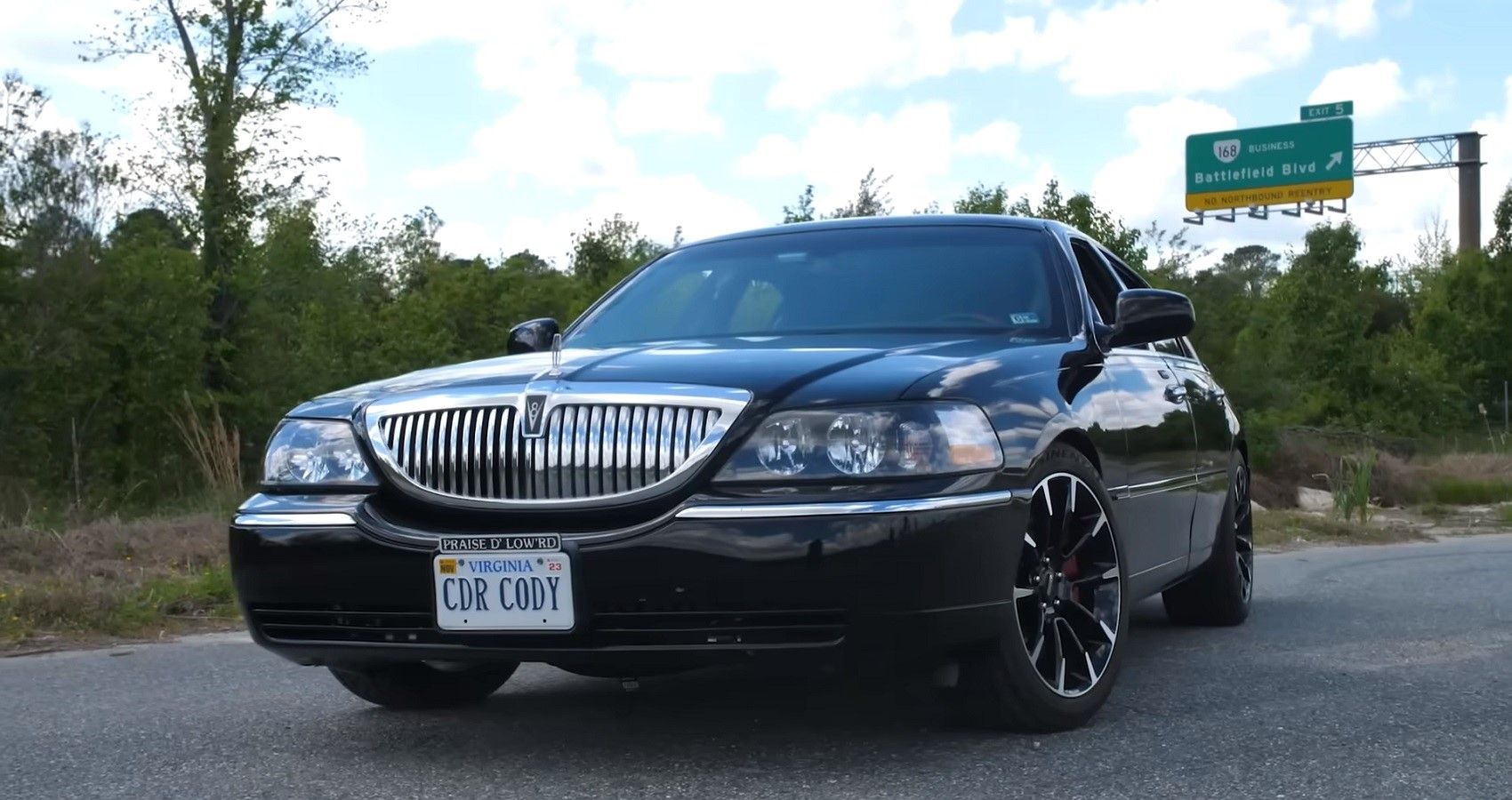 2011 Lincoln Town Car Sleeper Build, front quarter view