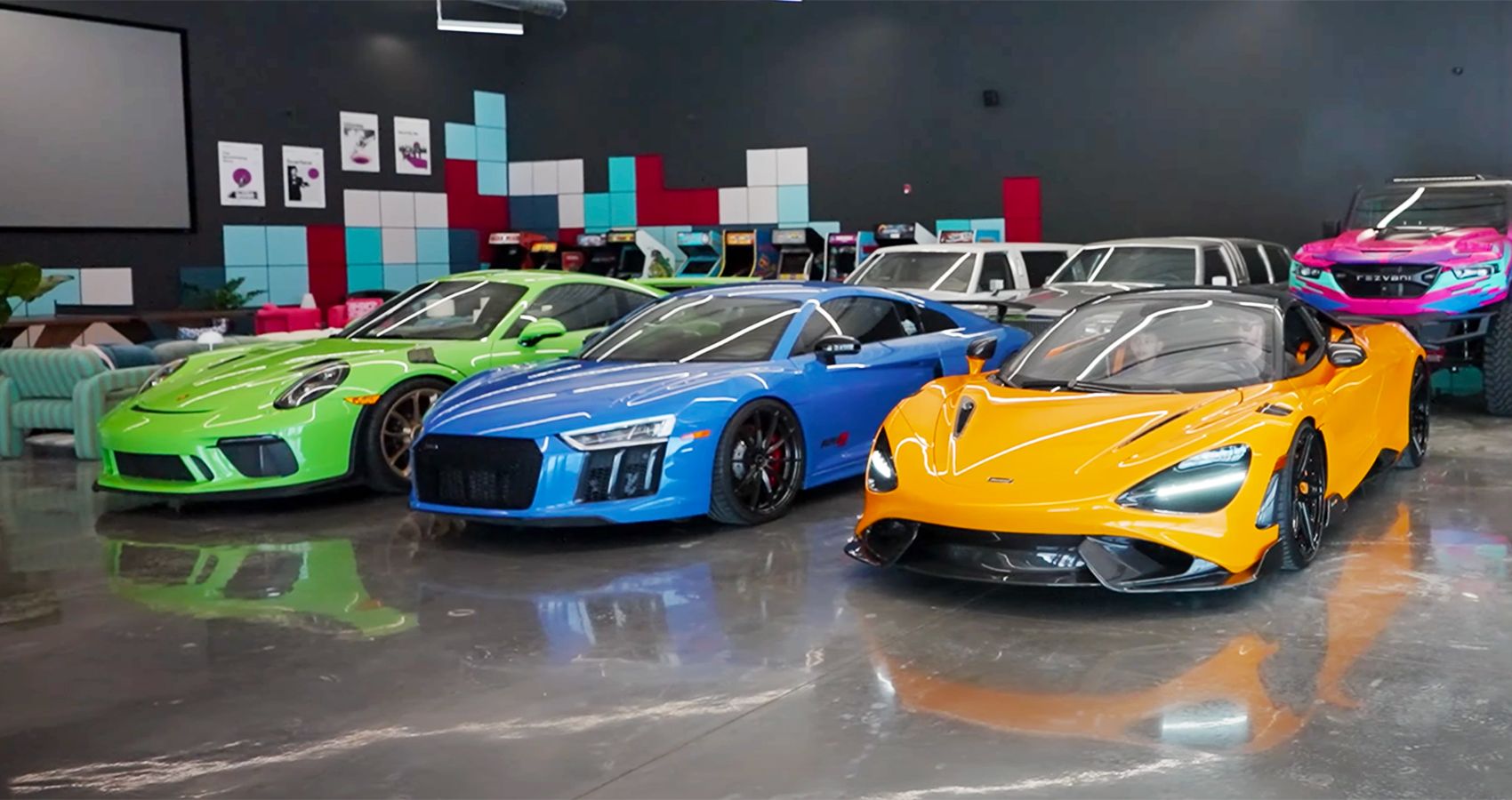 Take A Tour Of The Hamilton Collection's New Hypercar Dream Garage