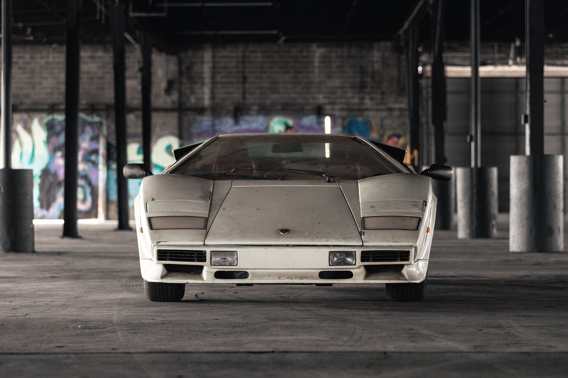 This Dusty Lamborghini Countach Is A Rare S Supercar With A Captivating Story