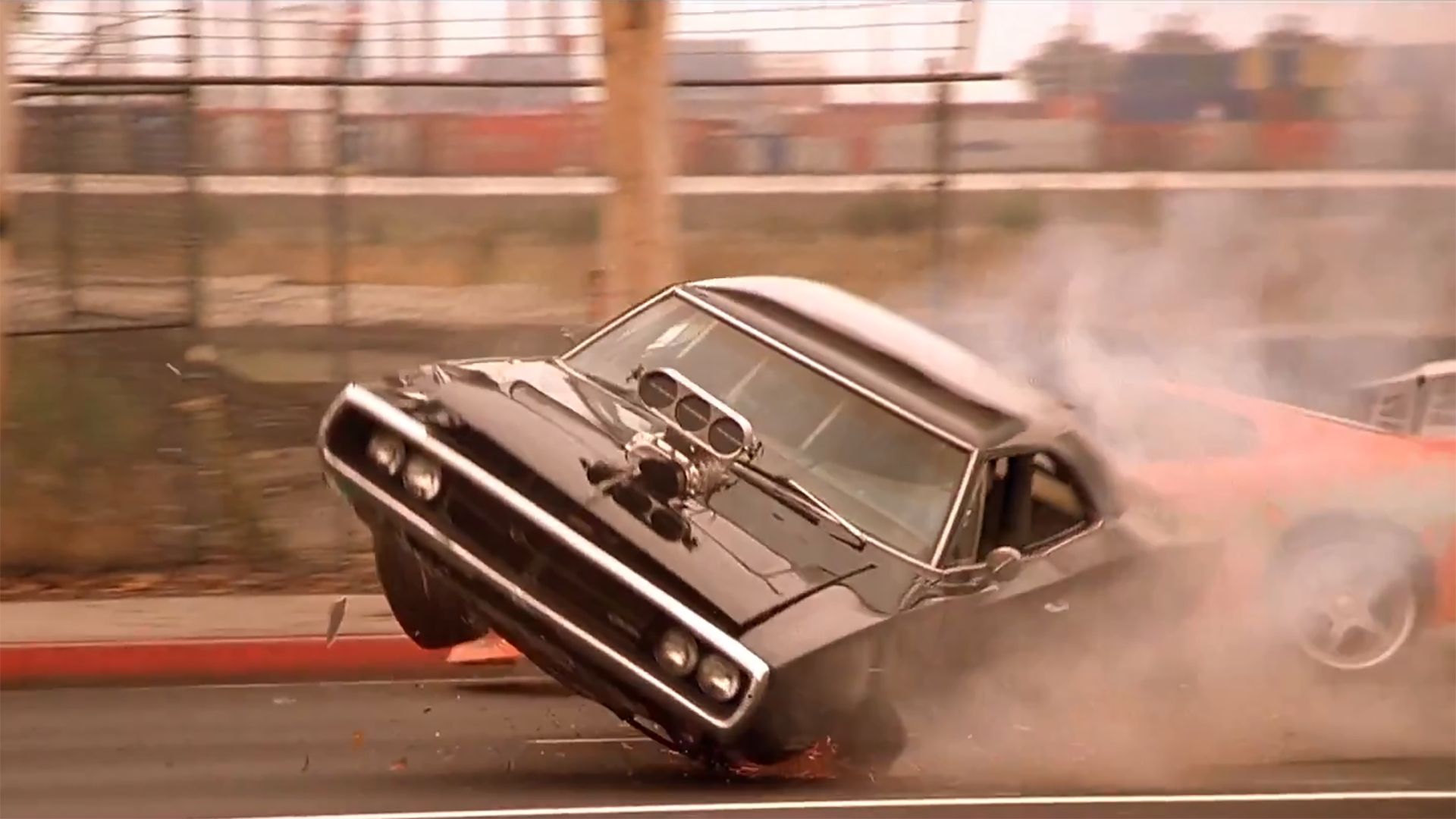 Fast & Furious 1969 Dodge Charger First Movie Stunt