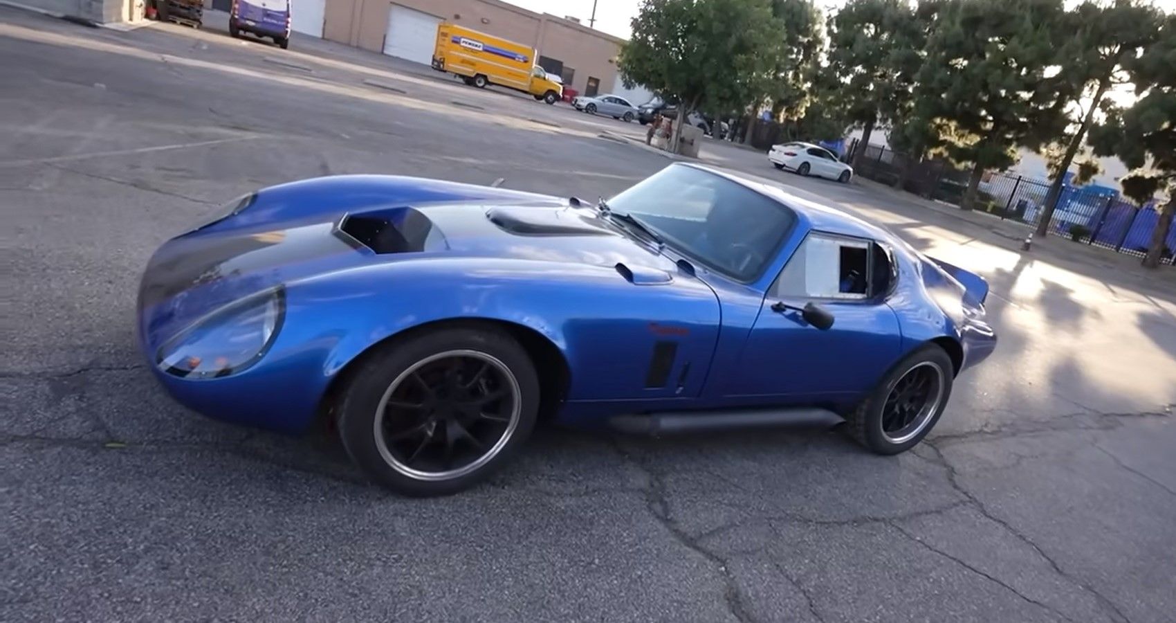 Factory Five Racing Shelby Daytona kit car, front quarter/side view