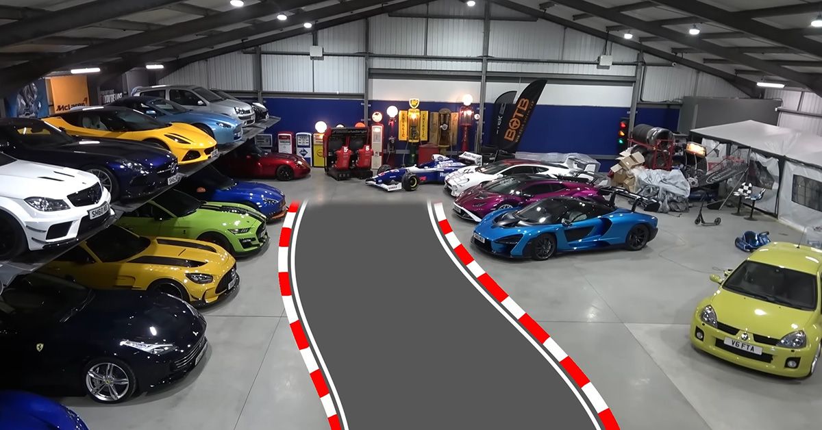 Watch This Old Barn Transform Into A Nurburgring-Inspired Supercar Garage