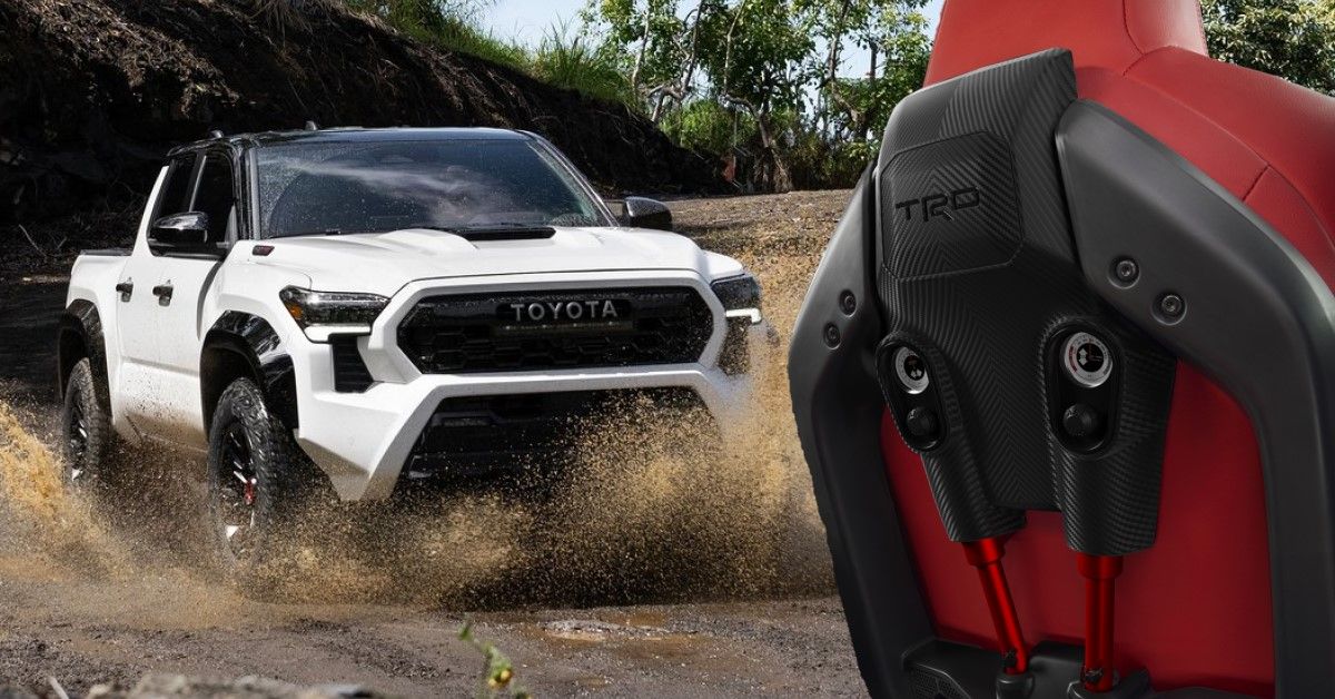 Here’s Why The 2024 Toyota TRD Pro Seats Have Shock Absorbers