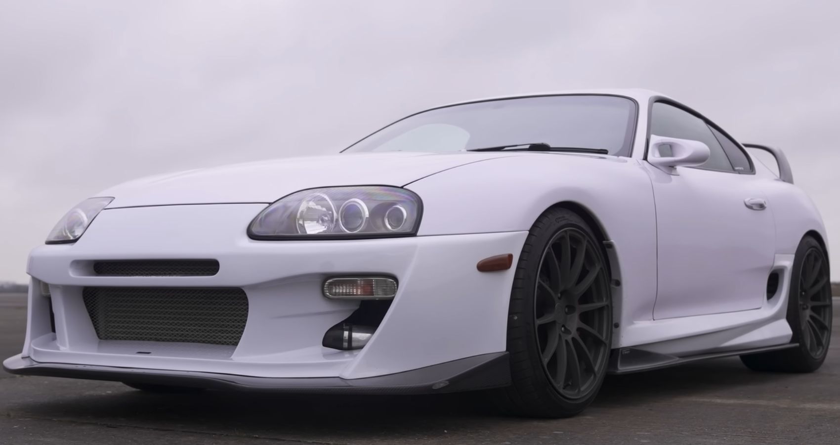 See Tuned Toyota Supra Mk4 With 700 HP Drag Race BMW M3 Competition