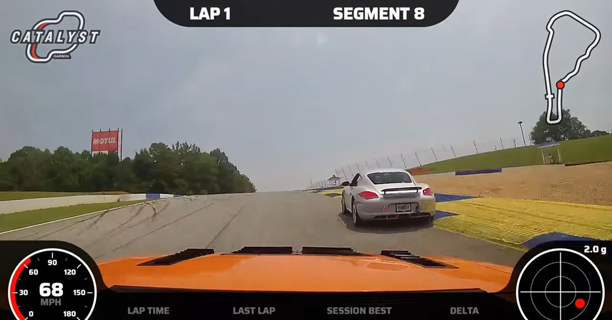 Watch This Classic Ford Mustang Outfox A Porsche On The Race Track